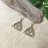 Celtic Trinity Charm Earrings