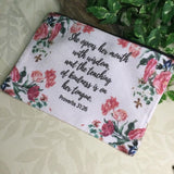 Scripture Makeup Bag