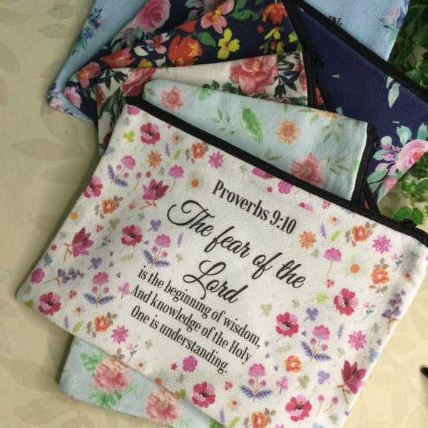 Scripture Makeup Bag