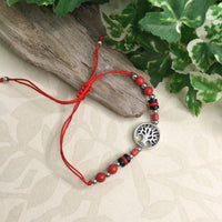 Tree of Life Pull Cord Bracelet