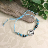 Tree of Life Pull Cord Bracelet