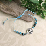 Tree of Life Pull Cord Bracelet