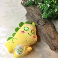 Dinosaur Plush Keychain