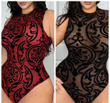 Velvet Noir Bodysuit