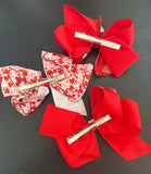 Valentines Day Hair Bows