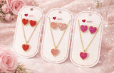 Sweetheart Sparkle Necklace &Earrings