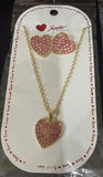 Sweetheart Sparkle Necklace &Earrings