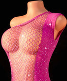 Electric Fuchsia Romper