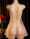 Blush Floral Babydoll Set