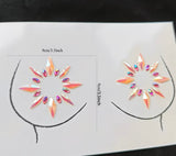 Sunflare Prism Nipple Covers