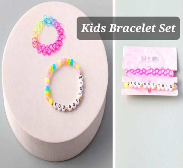 2 Pcs Kids Bracelet Set 0205
