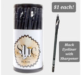 Black Eyeliner with Sharpener 0509